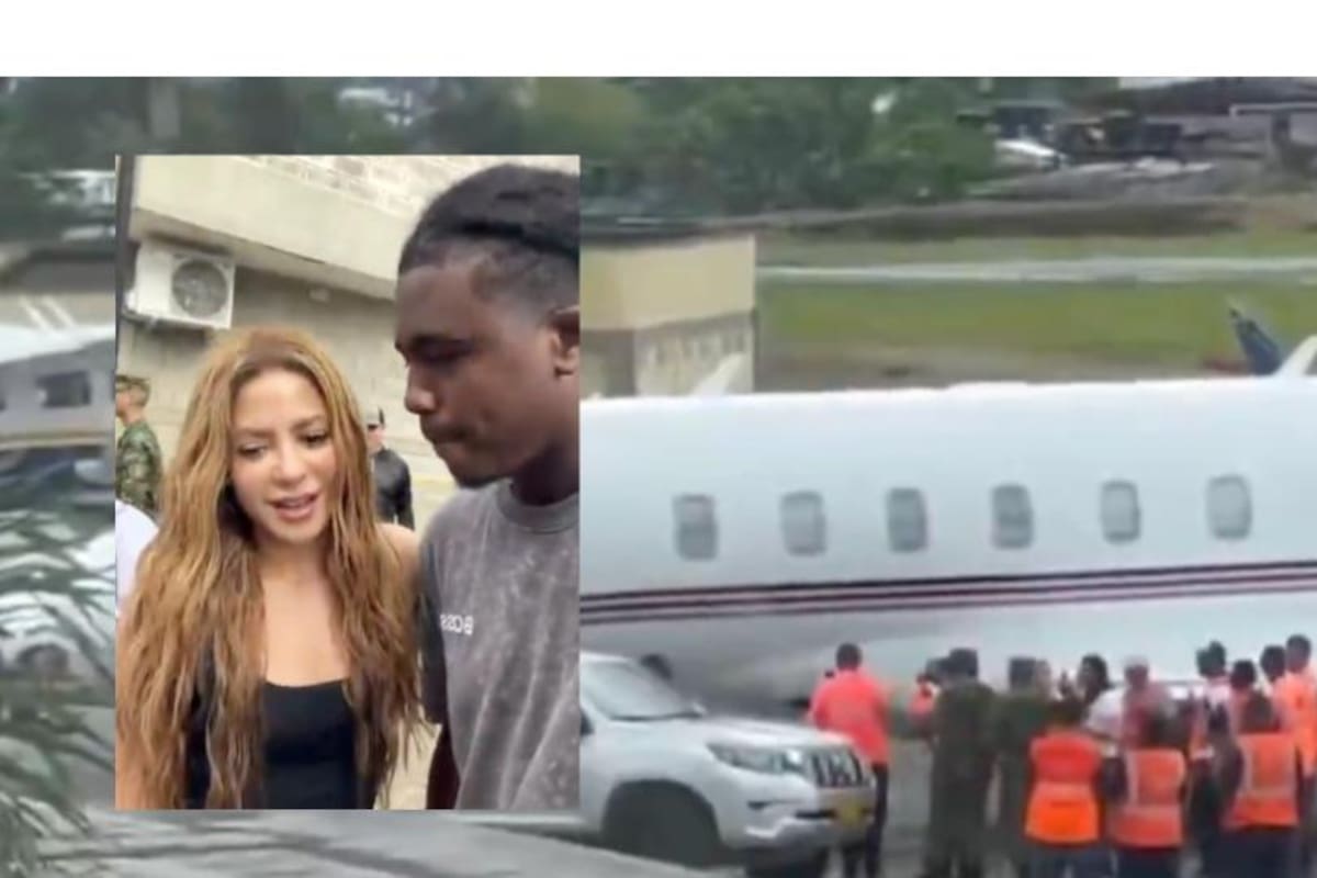 Shakira ya se encuentra en Chocó | Foto Fayber Mosquera y Redes sociales