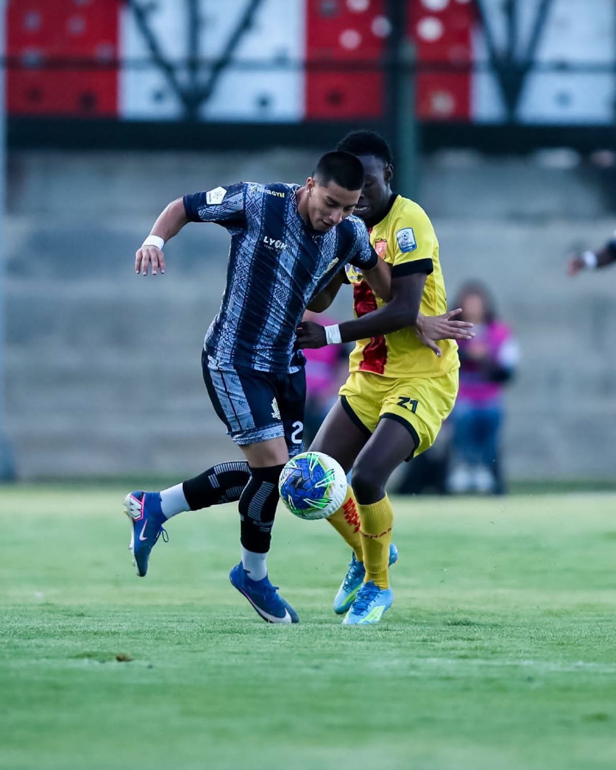 Sherman Cárdenas Júnior marcó su primer gol como profesional, en el empate 1-1 de Tigres contra Real Santander. Foto: Tigres.