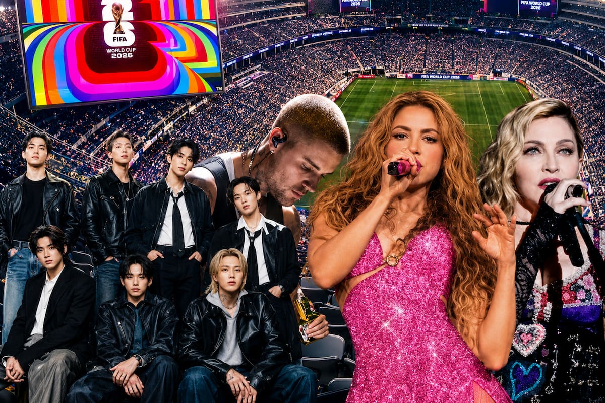 Final Mundial 2026: Show histórico con Shakira, Madonna, BTS, Tom Cruise, Justin Bieber y más.
