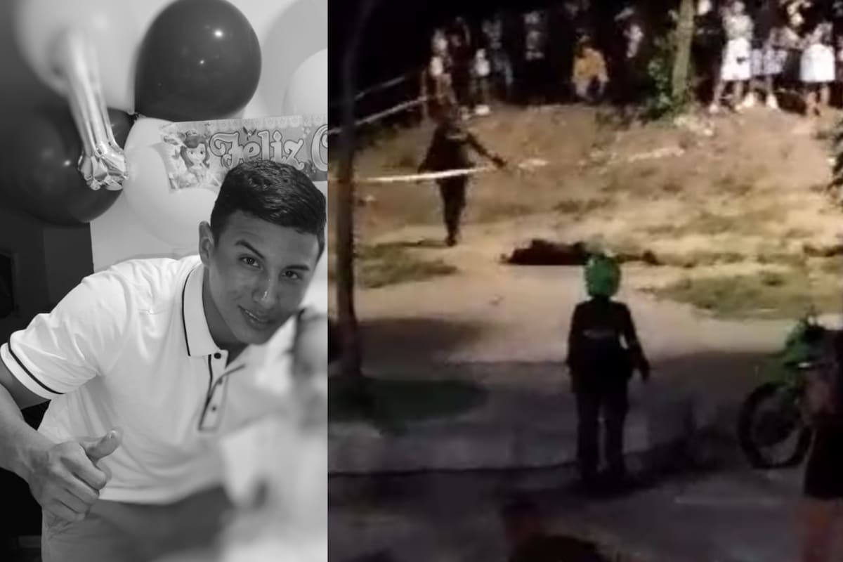 Sicarios encapuchados y vestidos de negro asesinaron a un hombre en Bucaramanga