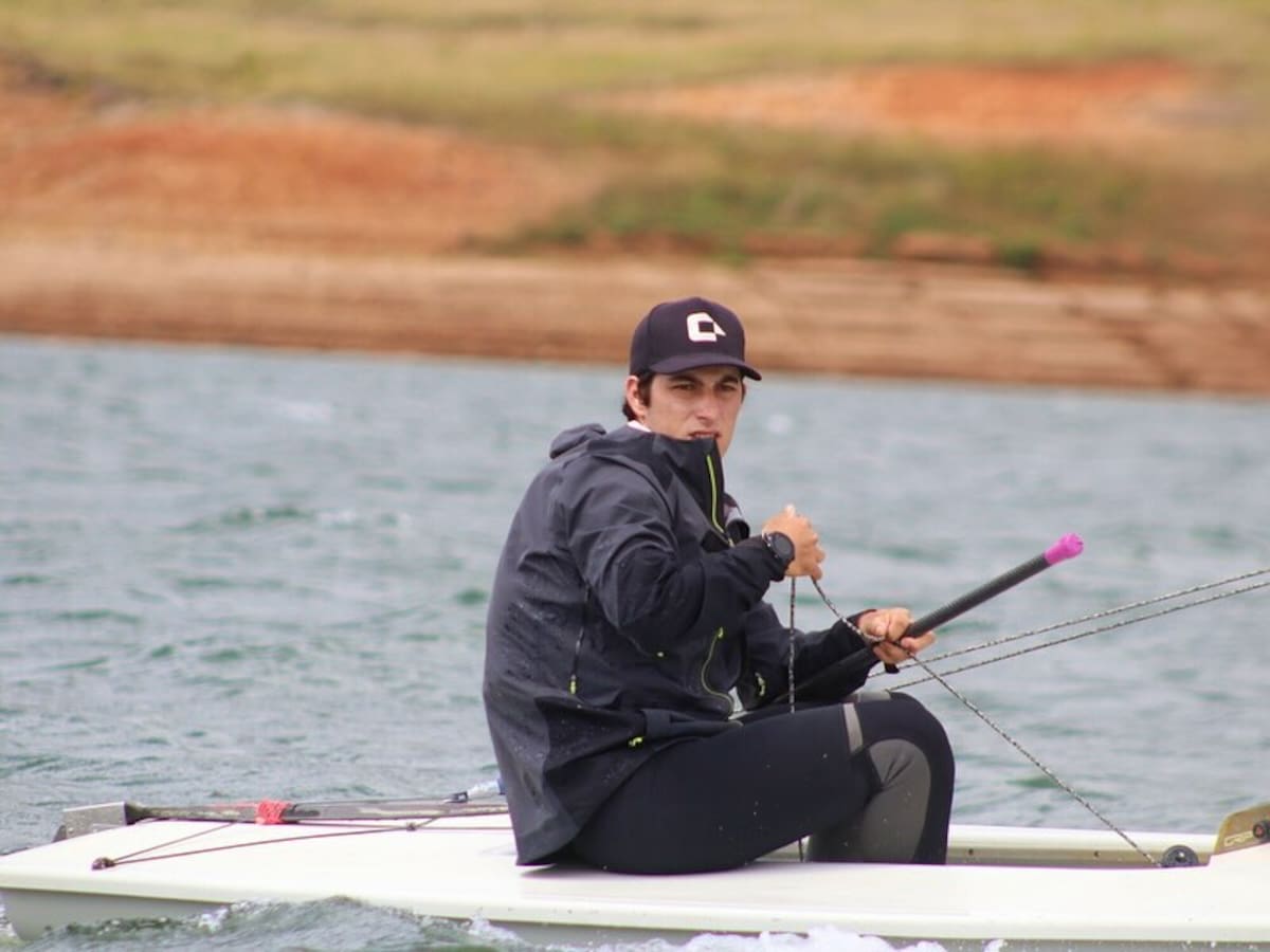 Simón Gómez es el capitán de la selección Colombia de Vela. Foto: Federación Colombiana de Vela.