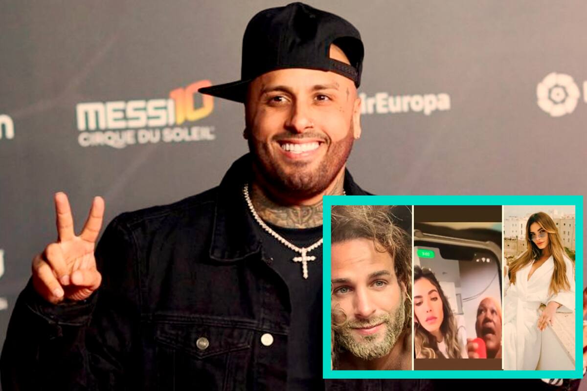 Nicky Jam, Miguel Mawad y Aleska Génesis siguen involucrados en un drama sin precedentes. Fotos EFE, Internet/VANGUARDIA