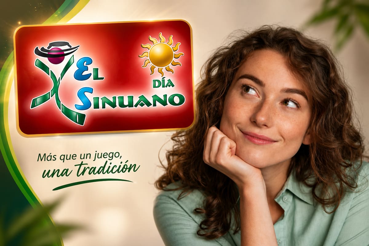 Sorteo de hoy de Sinuano Día.