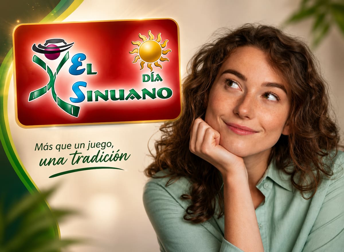 Sorteo de hoy de Sinuano Día.