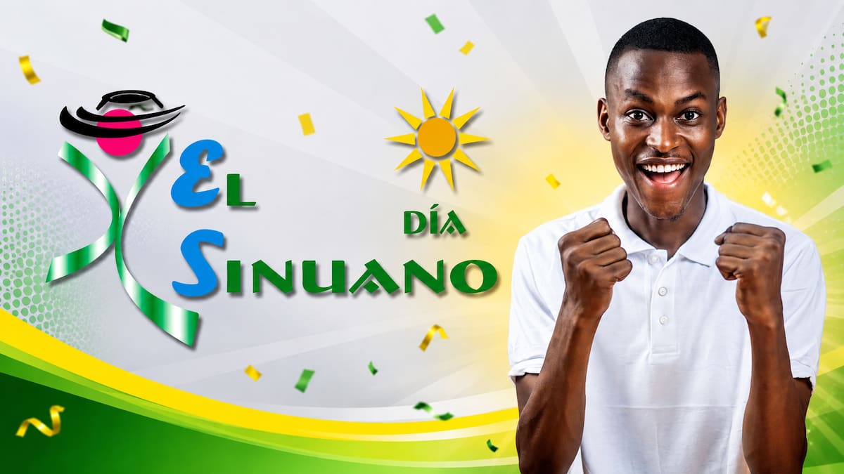 Sorteo del día de hoy del Sinuano Día.