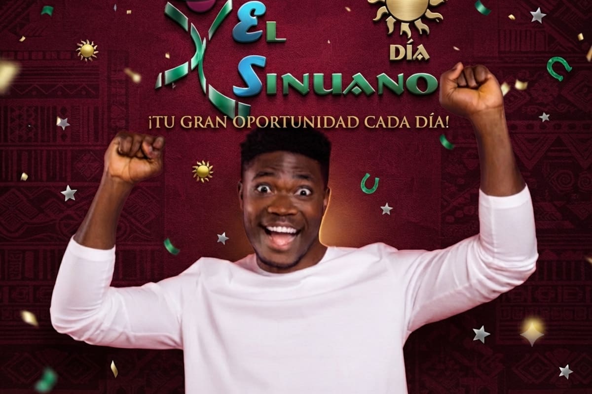 Sorteo de hoy de El Sinuano Día.