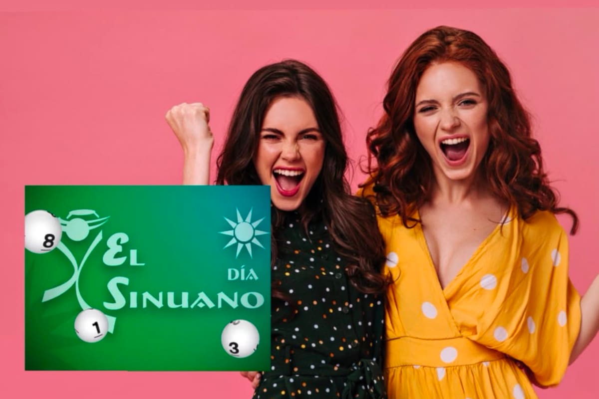 Resultado del sorteo de hoy del Sinuano Día.