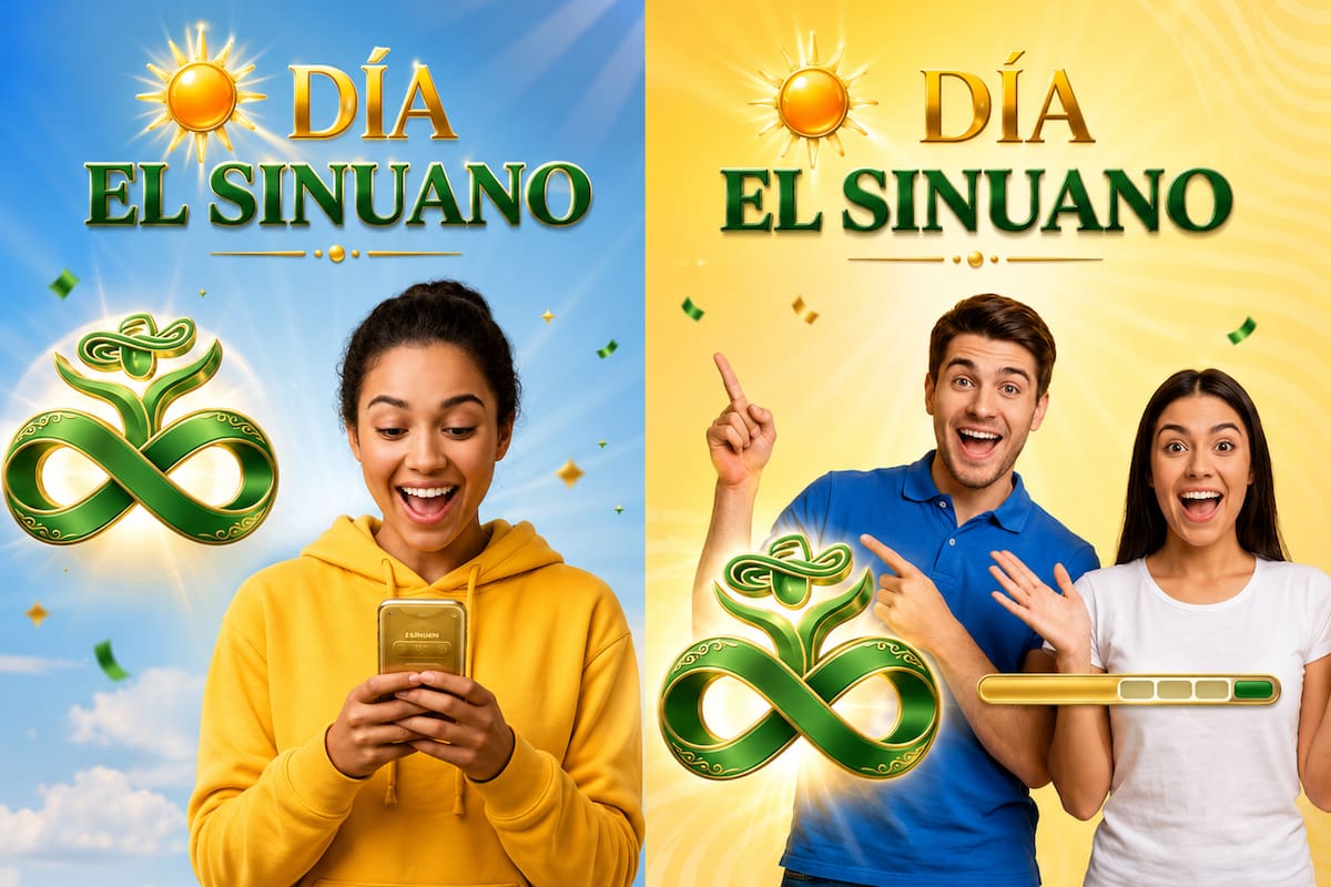 Sorteo de hoy del Sinuano Día.