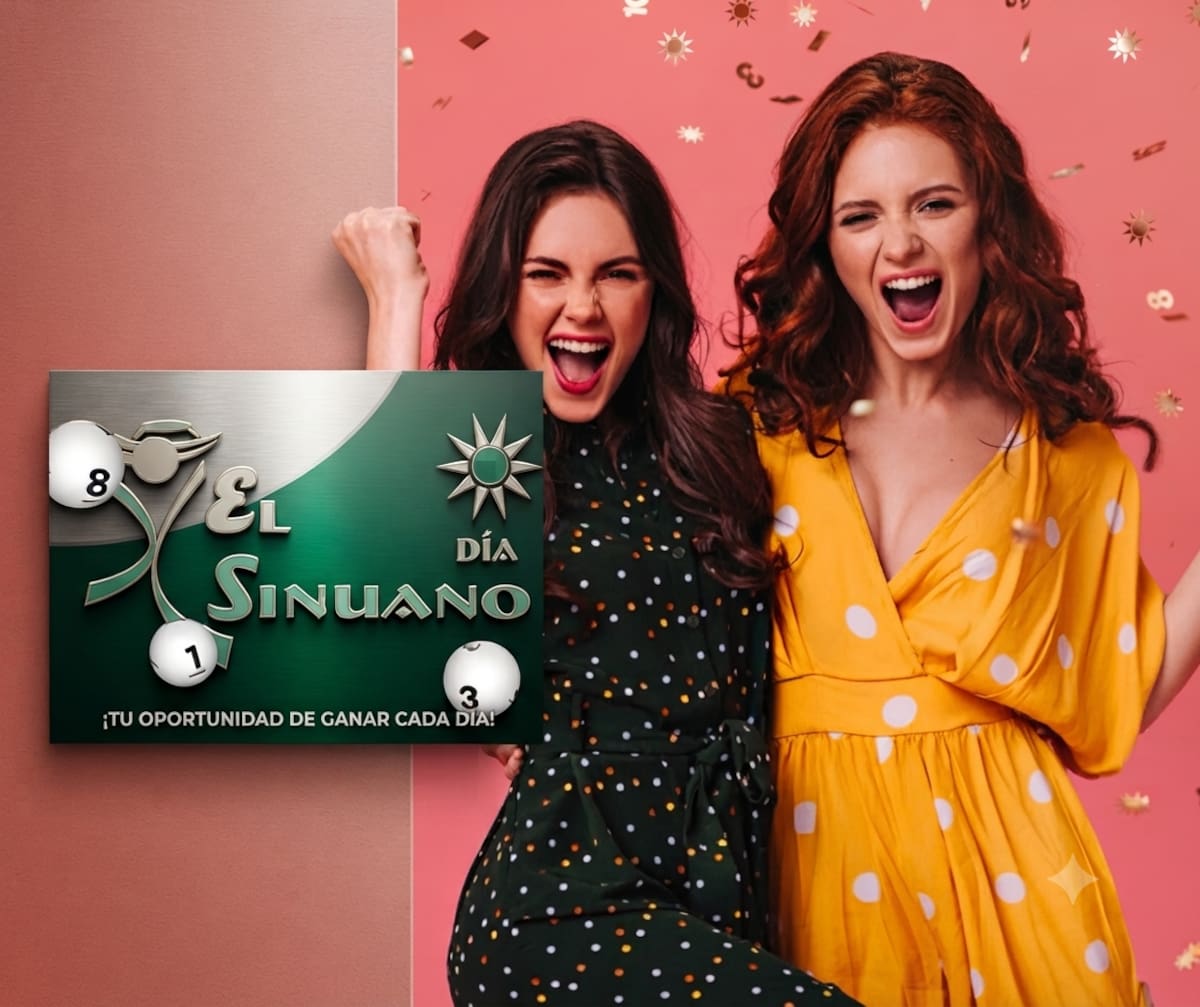 Sorteo de hoy del Sinuano Día.