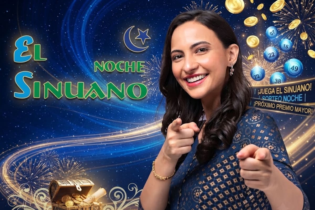 Sorteo de hoy de Sinuano Noche.