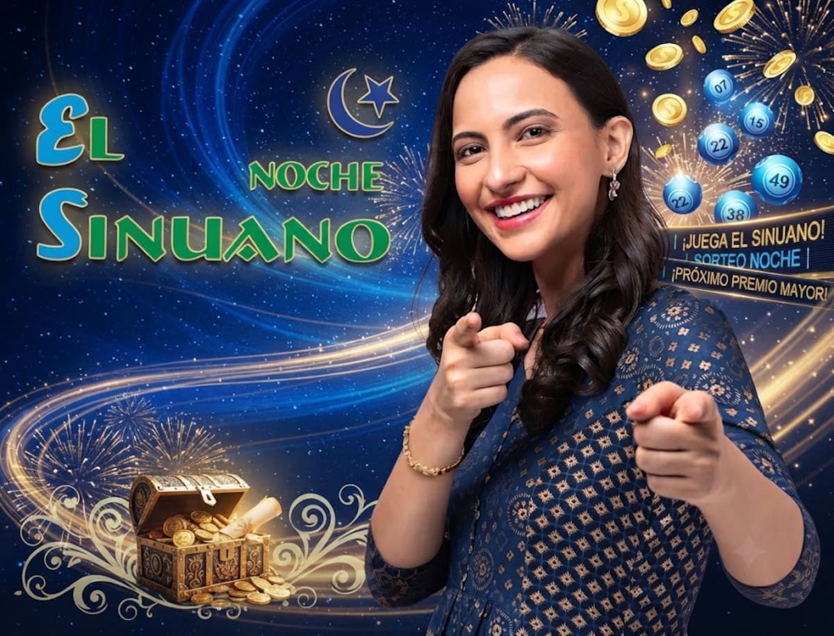 Sorteo de hoy de Sinuano Noche.