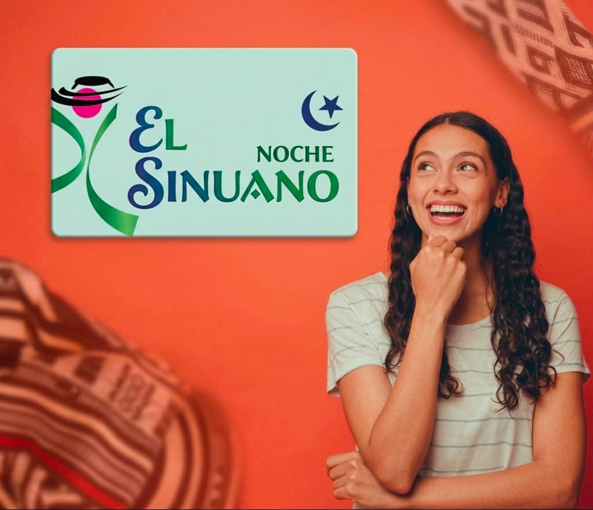 Resultado del sorteo de hoy de Sinuano Noche.