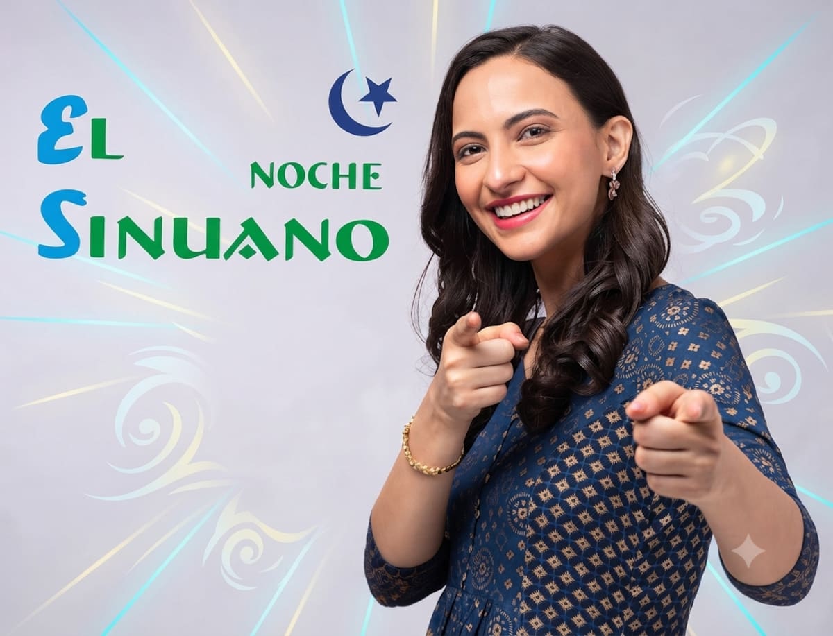 Resultado del sorteo de hoy del Sinuano Noche.