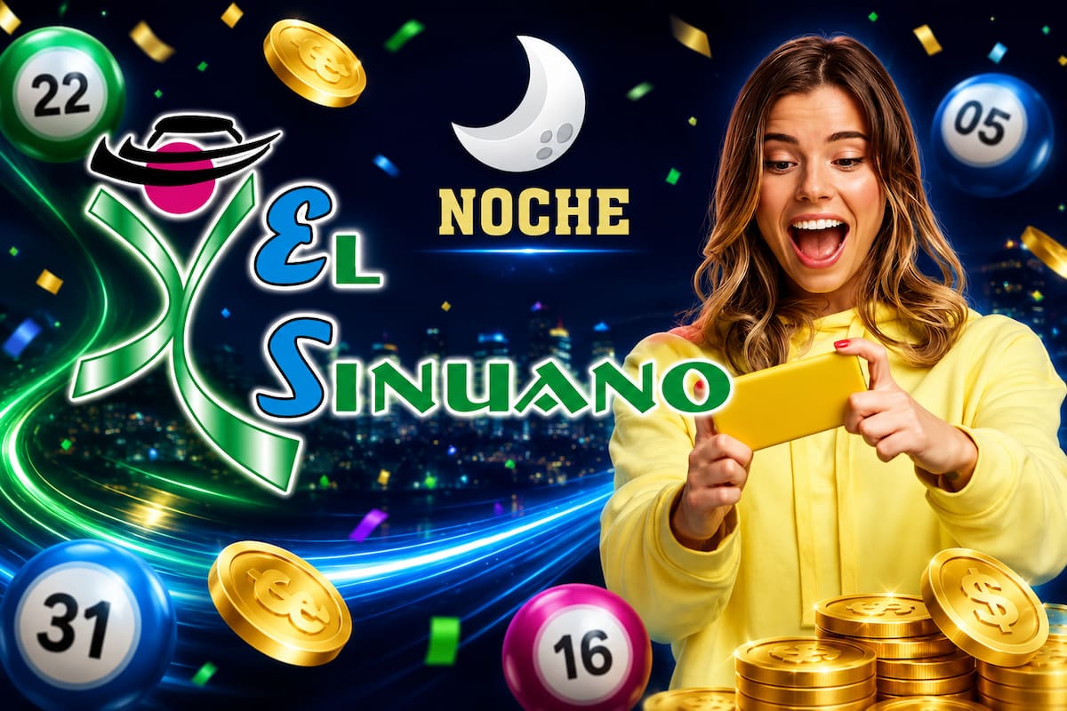 Sinuano Noche: resultado del último sorteo hoy 19 de julio de 2026.