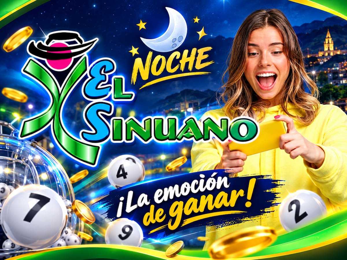 Sinuano Noche: resultado del sorteo del jueves 15 de octubre de 2026.