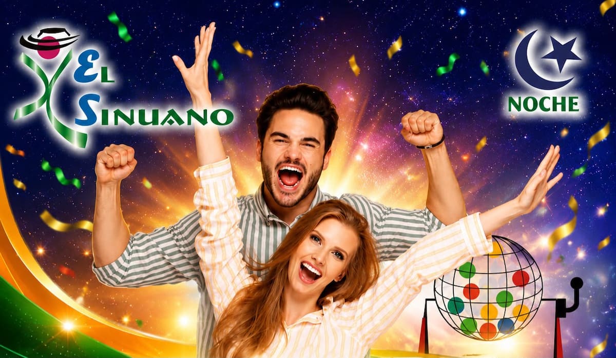 Conozca el resultado del Sinuano Noche de hoy.