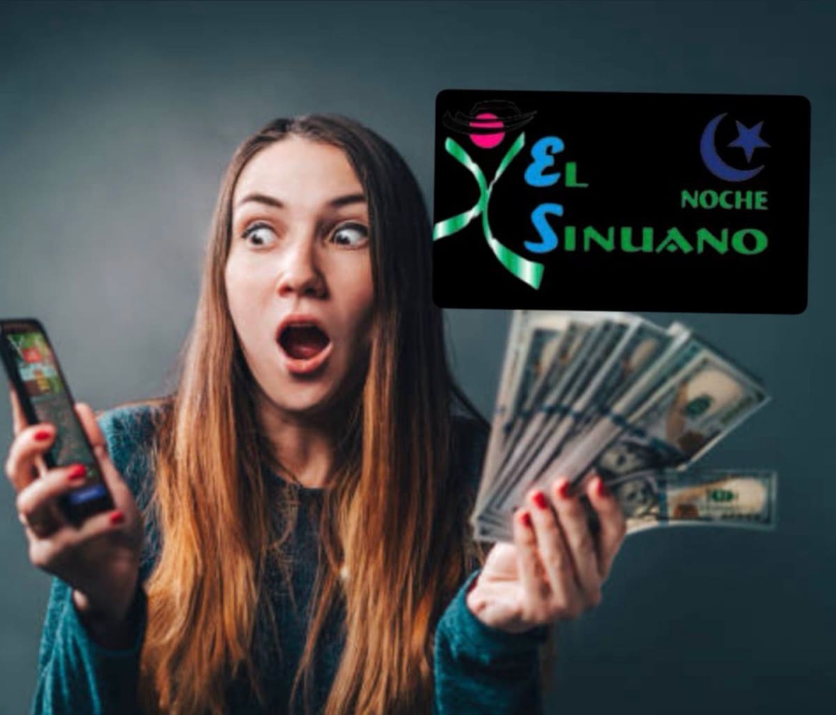 Resultado del sorteo de hoy del Sinuano Noche.