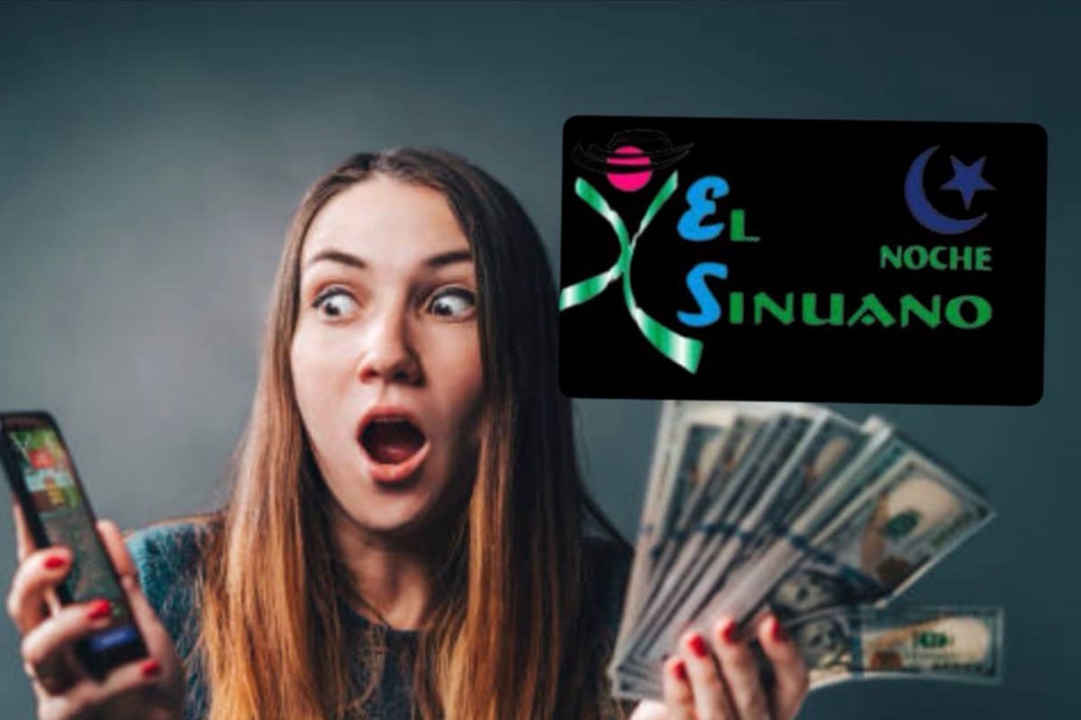 Resultado del sorteo de hoy del Sinuano Noche.