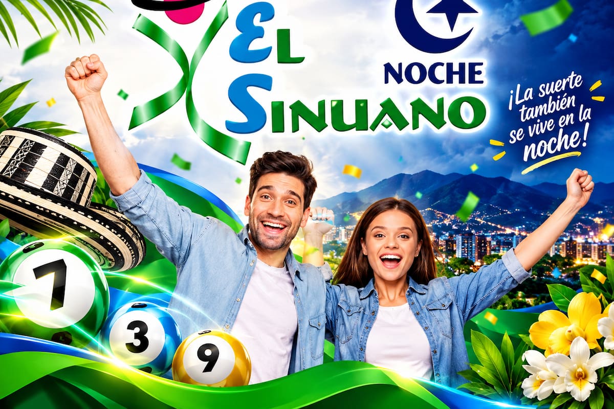 Sinuano Noche: sorteo de hoy.