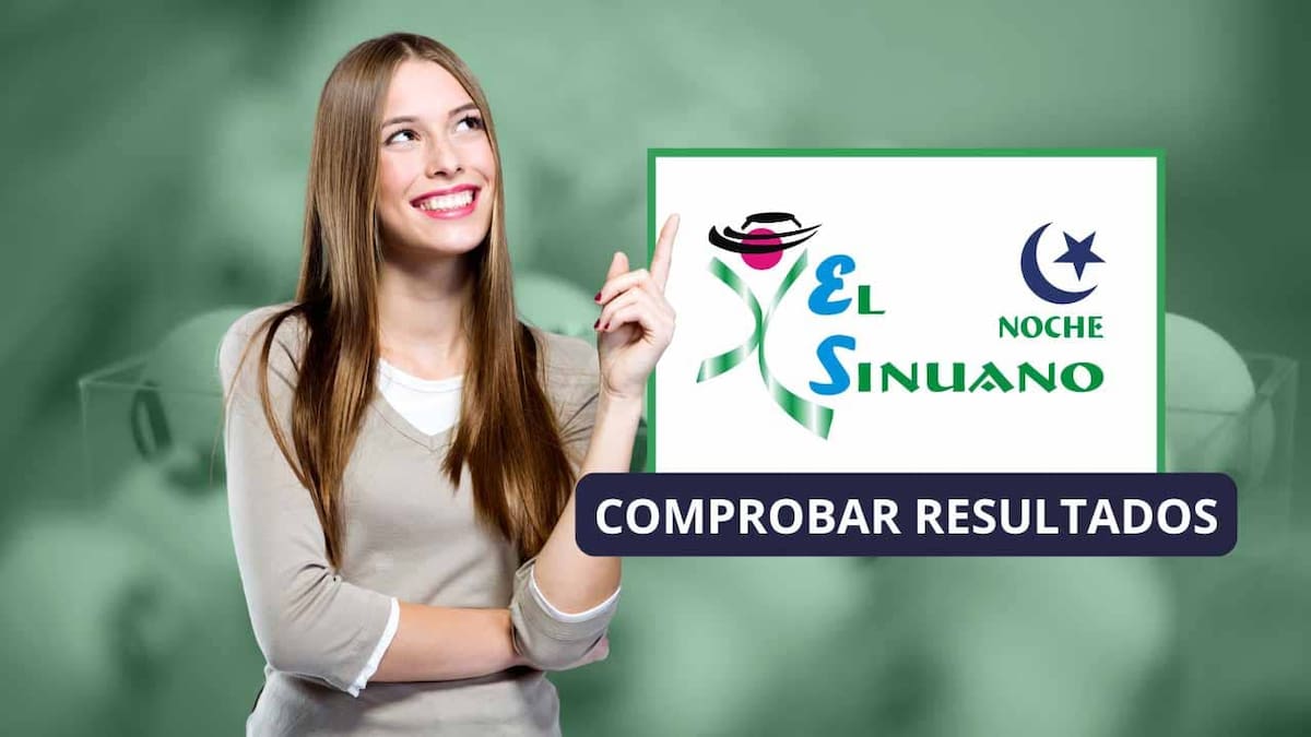 Resultado del sorteo de hoy de Sinuano Noche.