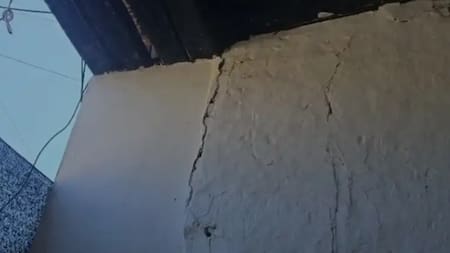 Sismo de 7,4: reportan grietas en estación de Policía de corregimiento de Coromoro, Santander