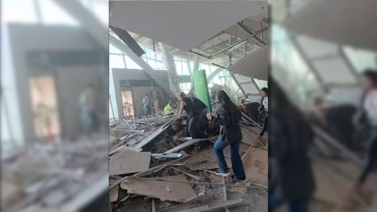 Aeropuerto Internacional Matecaña de Pereira luego del terremoto de 7.4 que sacudió a Colombia en la mañana de este lunes. //Captura de pantalla.
