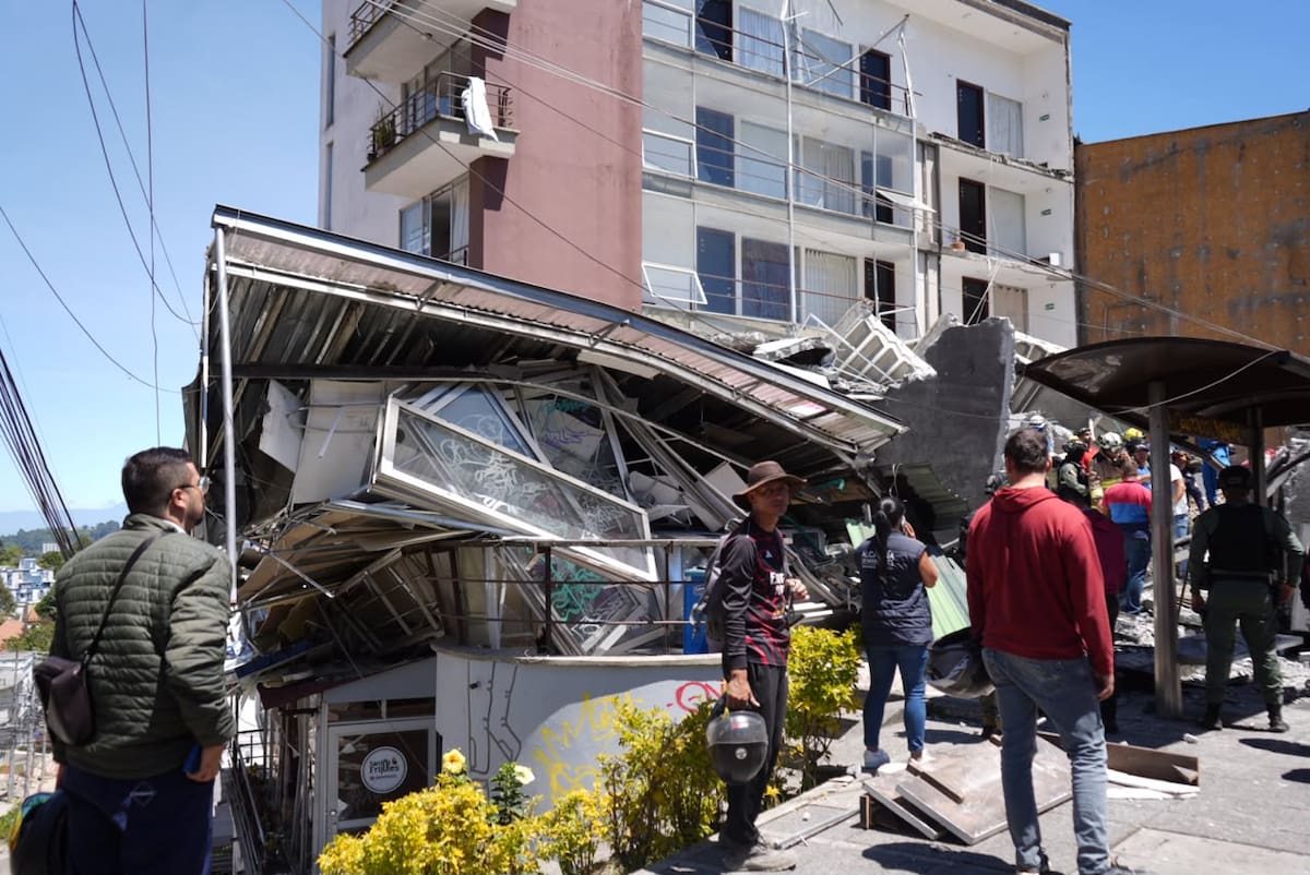 Pereira fue una de las ciudades más afectadas por el terremoto que el Servicio Geológico Colombiano reportó a las 7:34 a. m. y alcanzó una magnitud de 7,4, con una profundidad calculada por esa entidad en 88 kilómetros. Fotos: Santiago Álvarez / Colprensa