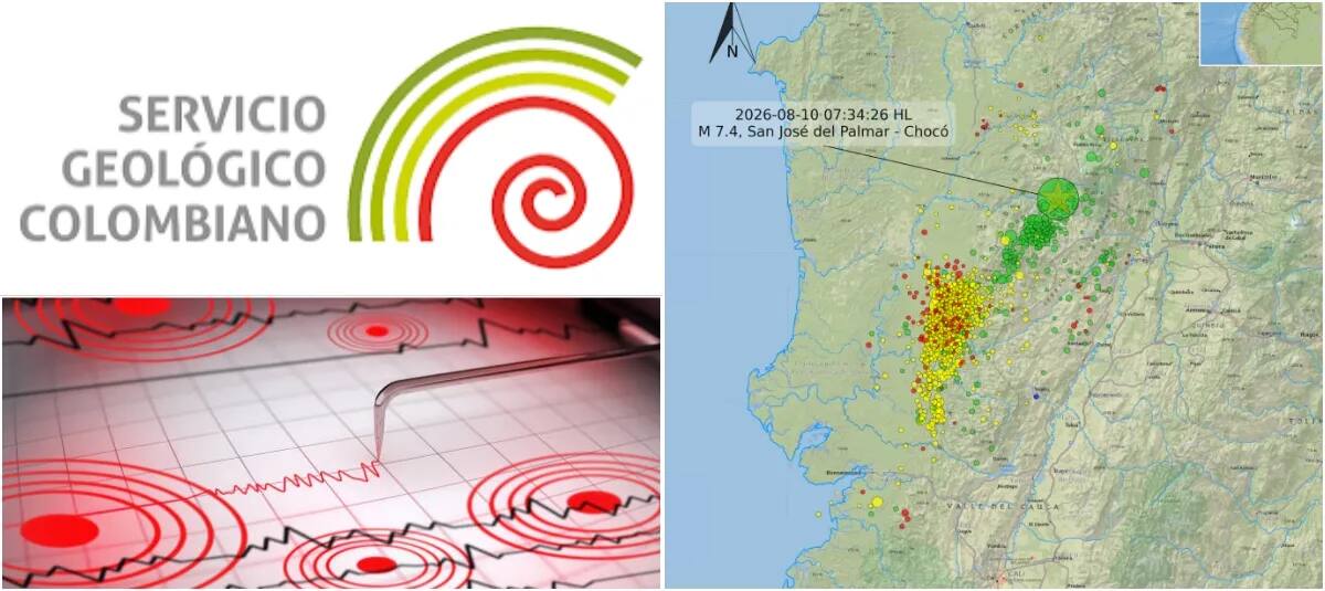 El Servicio Geológico Colombiano mantiene vigilancia sobre la actividad sísmica registrada en Chaparral, Tolima.