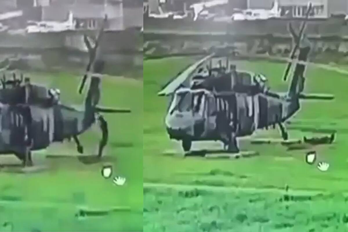 Soldado herido por descarga eléctrica en Popayán.
Foto: captura de video.