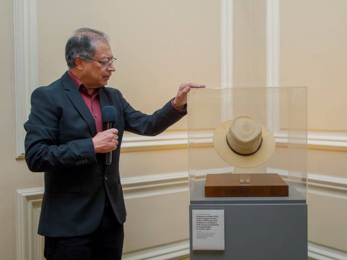 El sombrero de Carlos Pizarro había sido reconocido como patrimonio cultural de la Nación mediante la Resolución 218 de junio de 2024.