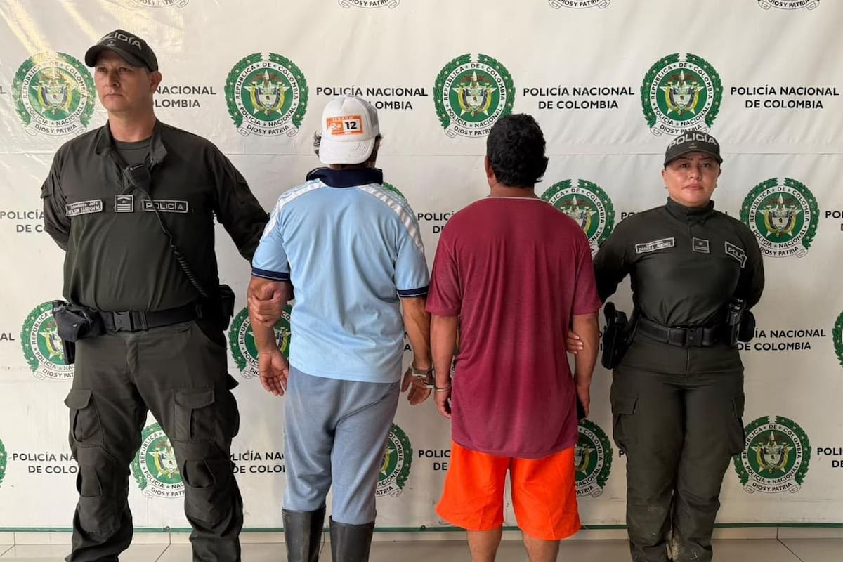 Sorprendidos socavando la tierra: dos hombres tras las rejas por minería ilegal en Bucaramanga