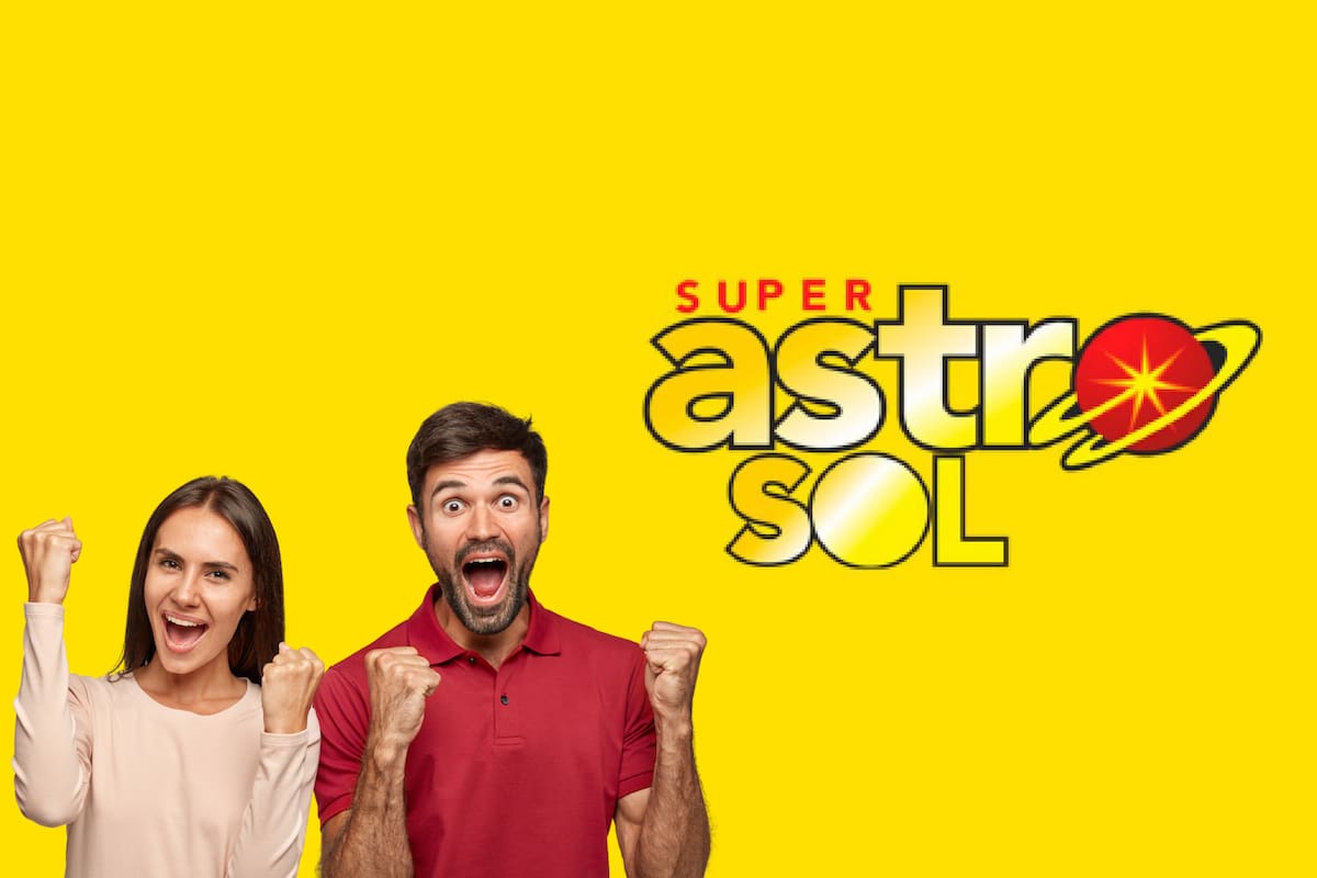Sorteo en vivo: resultados Super Astro Sol de hoy 20 de abril de 2026.