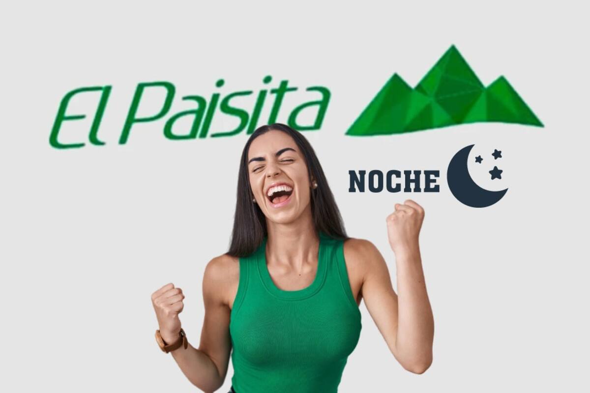 Sorteo Paisita Noche viernes 23 de agosto