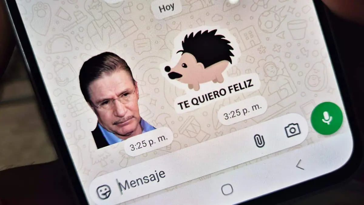 Stickers en el trabajo