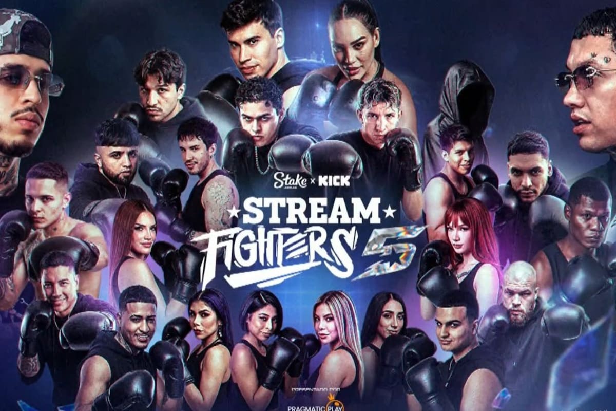Cartelera oficial de Stream Fighters 5: Valdiri, Blessd y La Divaza al ring. Foto: Redes Sociales