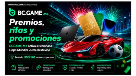 BCGAME.MX lleva la temporada de futbol a México con premios, rifas y promociones Copa Mundial 2026