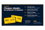 Choque simple: qué hacer en los primeros 15 minutos para no pagar lo que no le corresponde