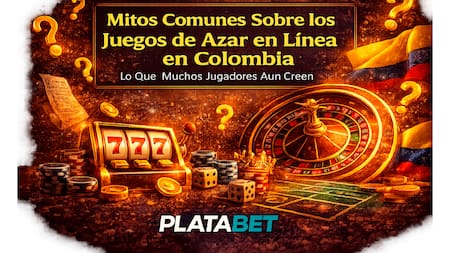 Mitos comunes sobre los juegos de azar en línea en Colombia