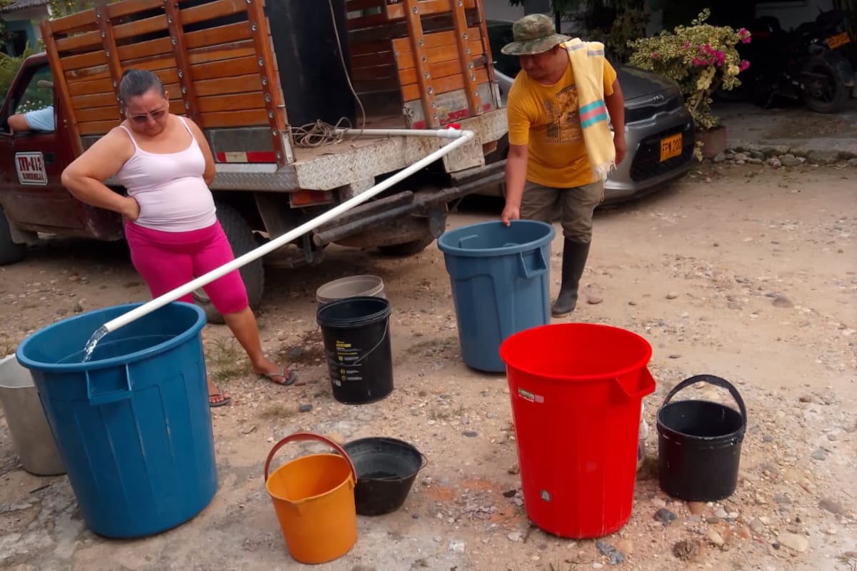 Habitantes de la cabecera municipal de Puerto Parra denuncian que completan semanas enfretando dificultades con el suministro de agua.
Suministrada/Vanguardia