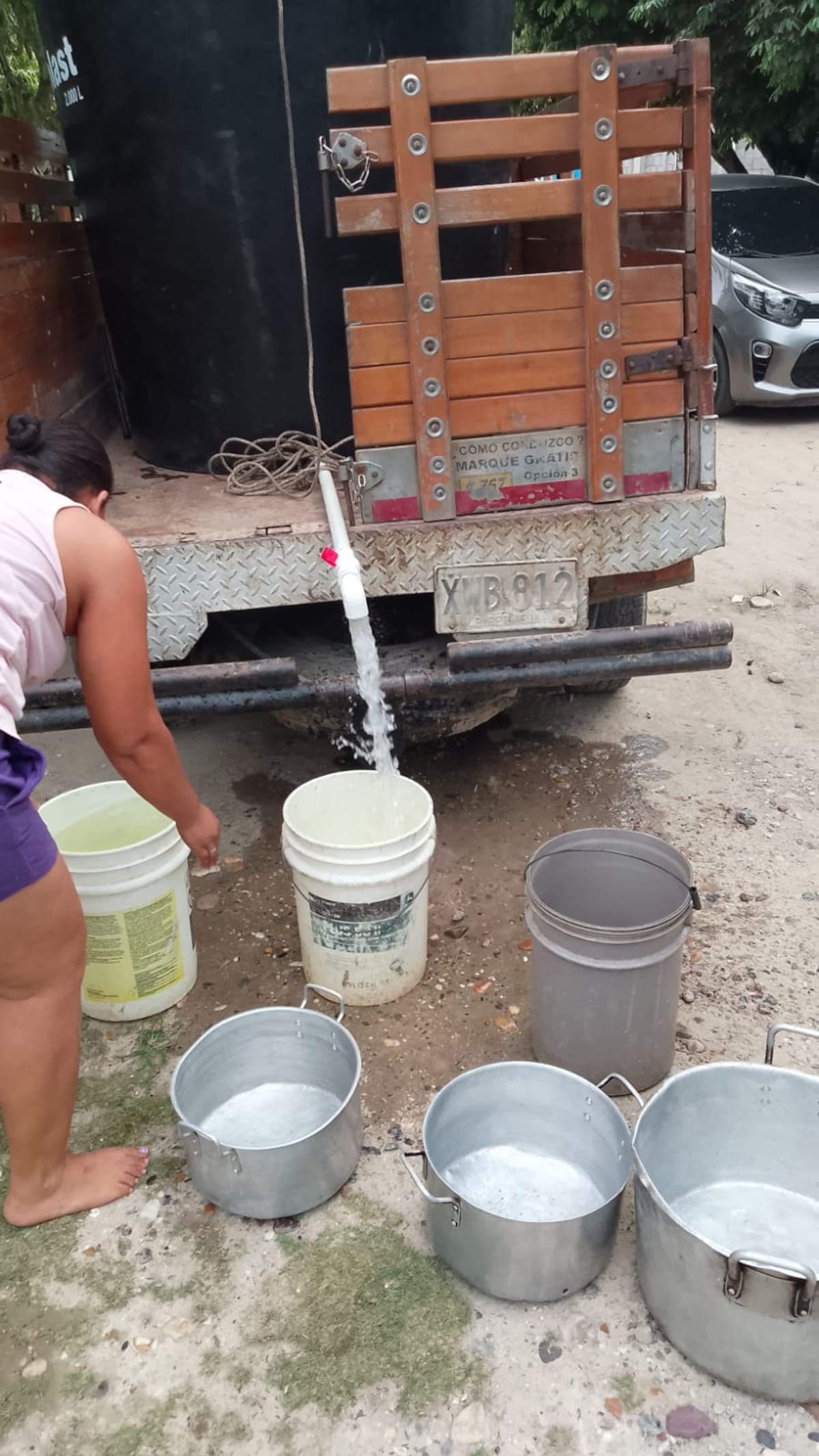 Habitantes de la cabecera municipal de Puerto Parra denuncian que completan semanas enfretando dificultades con el suministro de agua.
Suministrada/Vanguardia