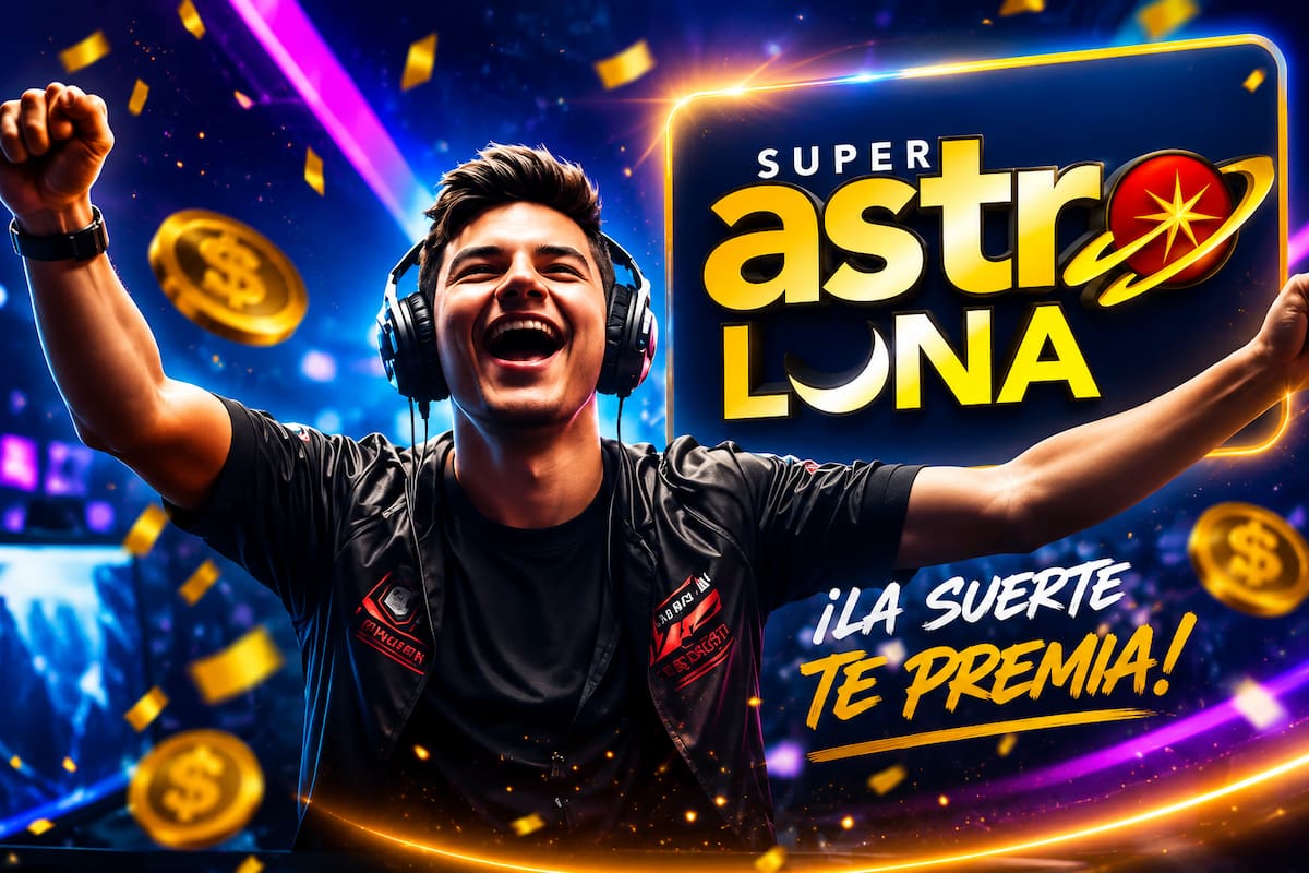 Sorteo de hoy de Super Astro Luna.