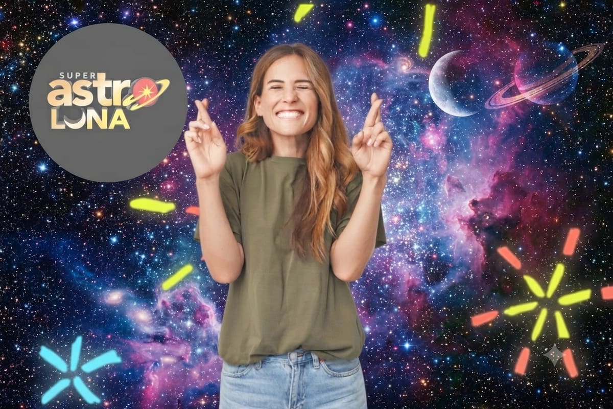 Sorteo de hoy de Super Astro Luna.
