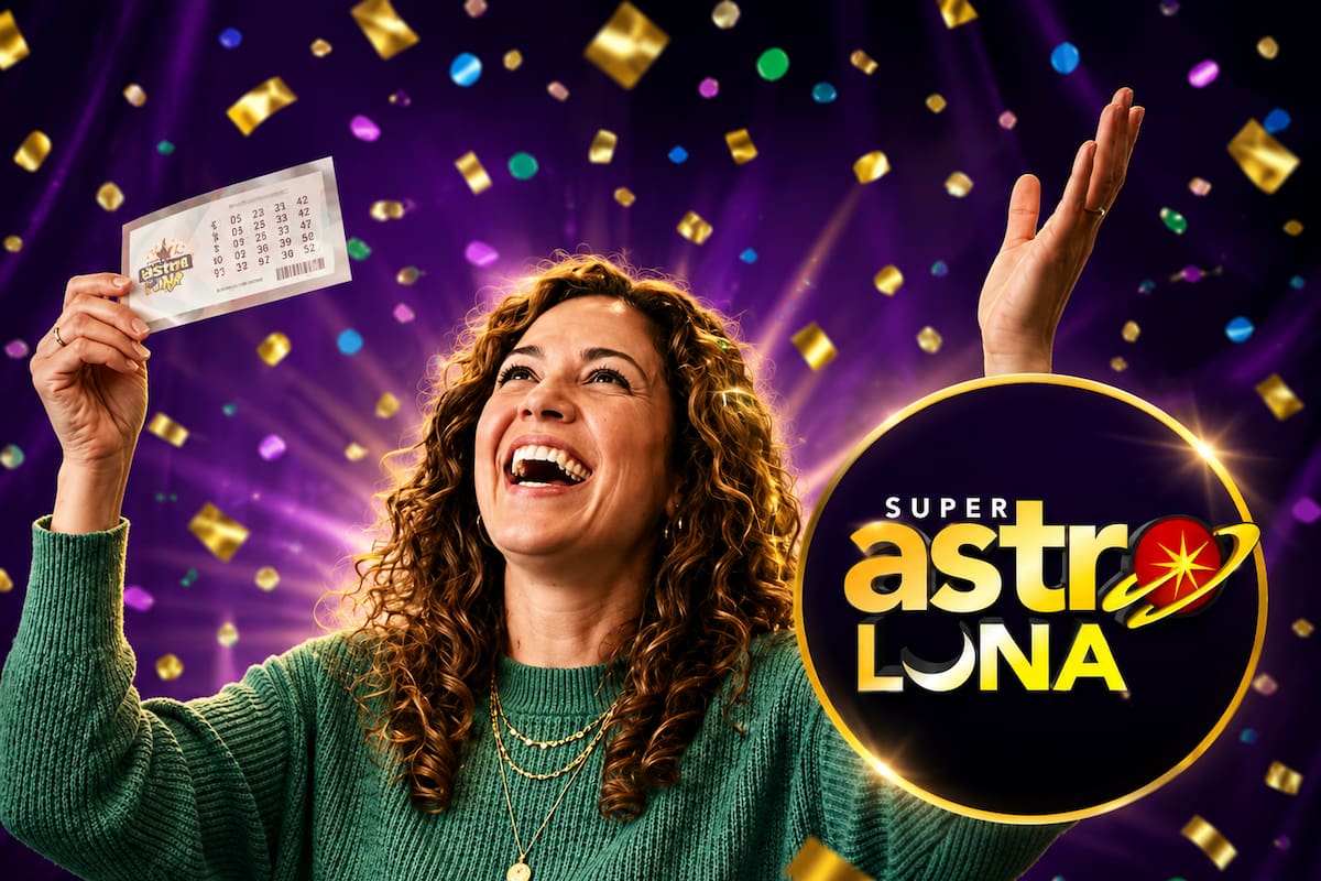 Resultados del sorteo de hoy de Super Astro Luna.