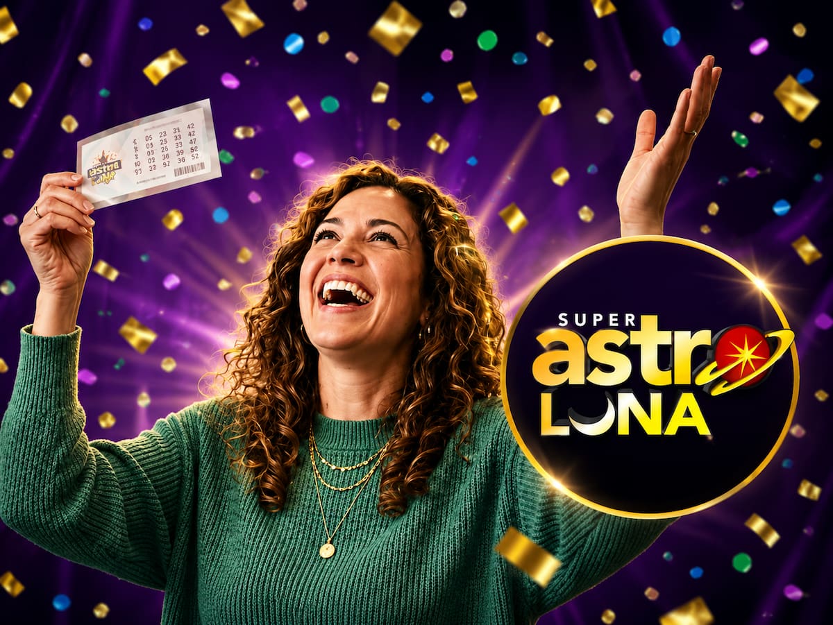 Resultados del sorteo de hoy de Super Astro Luna.