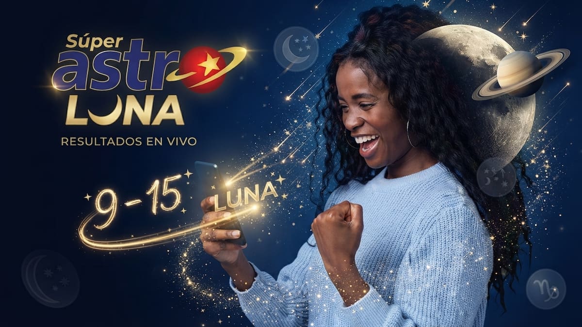 Sorteo de hoy de Super Astro Luna.