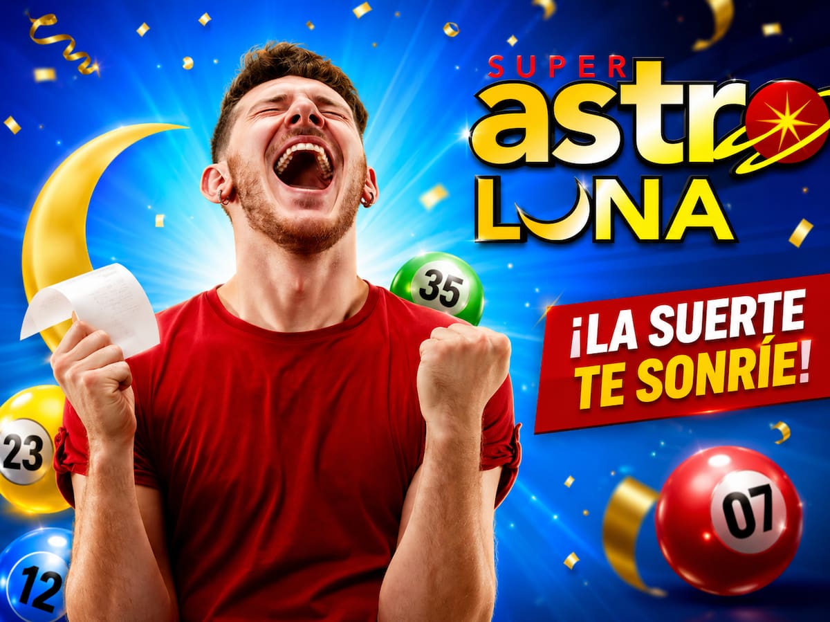 Sorteo de hoy de Super Astro Luna.