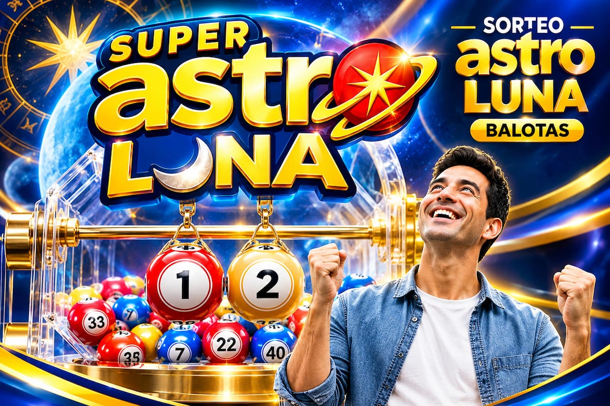 Super Astro Luna: resultado del sorteo de hoy.