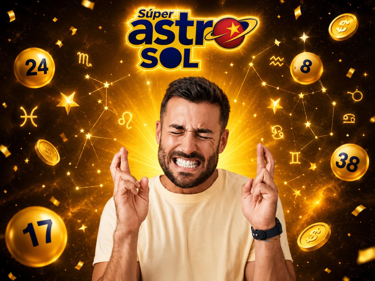 Cayó Super Astro Sol: este el número ganador.