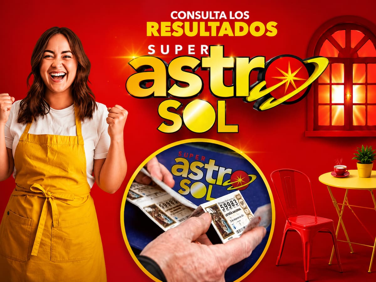 Sorteo de hoy de Super Astro Sol: número ganador.