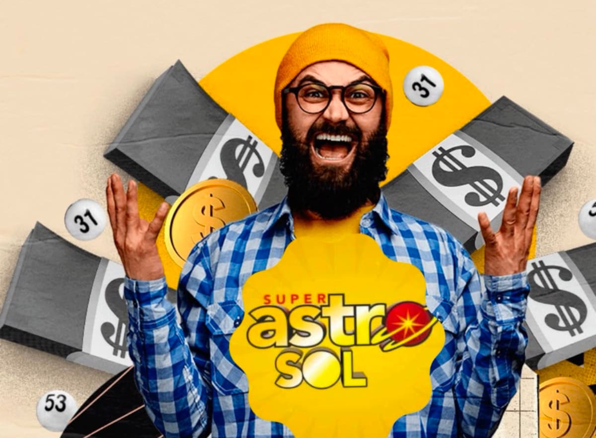 Sorteo de hoy de Super Astro Sol.